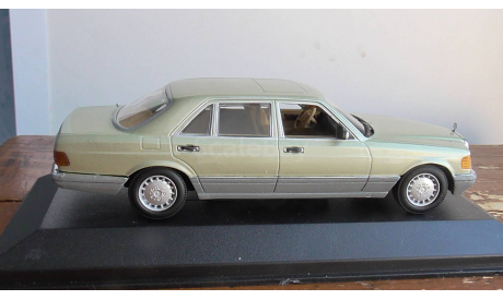 1:43 Mercedes-Benz W 126 Minichamps, масштабная модель, scale43