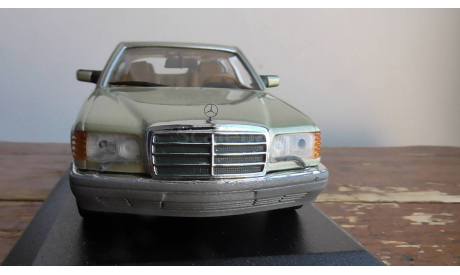 1:43 Mercedes-Benz W 126 Minichamps, масштабная модель, scale43