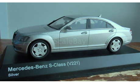 Mercedes-benz    W221 long Kyosho 1:43, масштабная модель, scale43