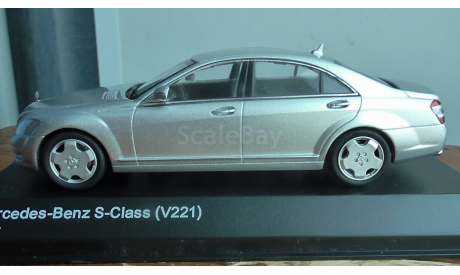 Mercedes-benz    W221 long Kyosho 1:43, масштабная модель, scale43