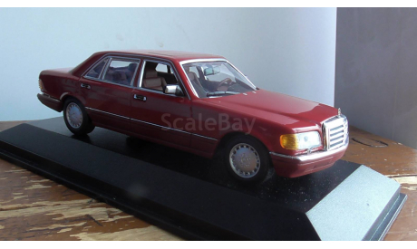 1:43 Mercedes-Benz W 126 Minichamps, масштабная модель, 1/43
