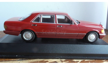 1:43 Mercedes-Benz W 126 Minichamps, масштабная модель, 1/43