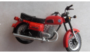 мотоцикл ВОСХОД 3 М масштаб 1:43 красный, масштабная модель мотоцикла, 1/43