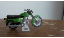 мотоцикл ВОСХОД 3 М масштаб 1:43 зеленый, масштабная модель мотоцикла, 1/43