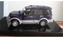 Распродажа Mitsubishi Pajero  blue  AutoArt  масштаб 1:43, масштабная модель, scale43