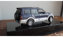 Распродажа Mitsubishi Pajero  blue  AutoArt  масштаб 1:43, масштабная модель, scale43