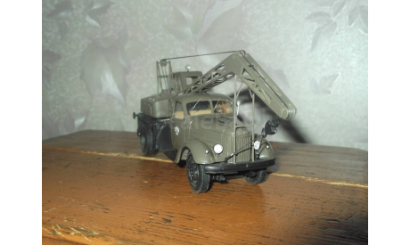 Автокран ЗиЛ 164А / 1960 г. хаки  Kherson Model  СКИДКА, масштабная модель, 1:43, 1/43, Херсон-Моделс