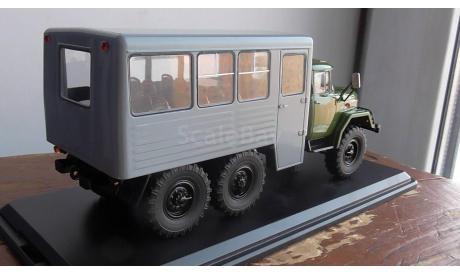 ЗиЛ-131 вахтовый автобус, хаки/серый (Start Scale Models (SSM)), масштабная модель, scale43