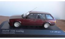 РАСПРОДАЖА BMW 3- Series touring  1989 Minichamps масштаб 1:43, масштабная модель, scale43