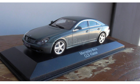 Mercedes-Benz  CLS масштаб  1:43 Minichamps, масштабная модель, scale43