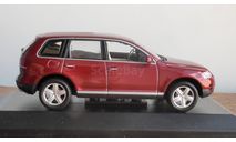 volkswagen Touareg rot Minichamps, масштабная модель, scale43