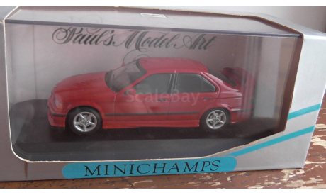 РАСПРОДАЖА BMW 318 is Minichamps red 1994, масштабная модель, scale43