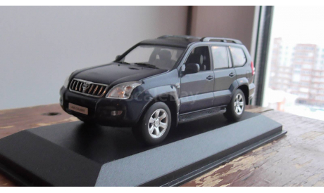 РАСПРОДАЖА toyota land cruiser  prado BLUE 1 43 Minihcamps, масштабная модель, Minichamps, scale43