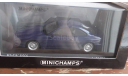 РАСПРОДАЖА BMW 8-Series  Minichamps 1991 Blue metallic, масштабная модель, scale43