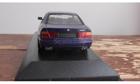 РАСПРОДАЖА BMW 8-Series  Minichamps 1991 Blue metallic, масштабная модель, scale43