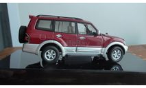 Mitsubishi Pajero  red  AutoArt  масштаб 1:43, масштабная модель, 1/43