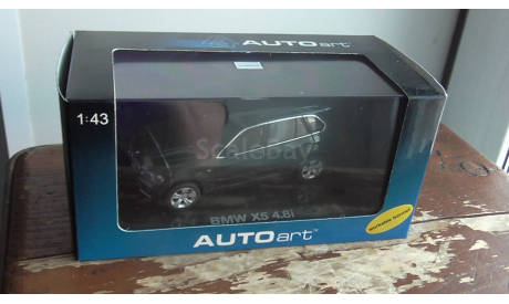 СКИДКА BMW X 5 AutoArt масштаб 1:43 dark green, масштабная модель, scale43