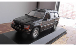 РАСПРОДАЖА JEEP Grand Cherokee, black metallic Minichamps 1:43