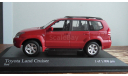 РАСПРОДАЖА toyota land cruiser prado RED Minichamps  1 43, масштабная модель, scale43