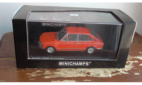 BMW 2000 TII  Touring Minichamps  1:43  orange, масштабная модель, scale43