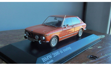 BMW 2000 TII  Touring Minichamps  1:43  orange, масштабная модель, scale43
