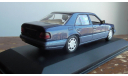 1:43 Mercedes-Benz W 124  E-Class Saloon 1993г.nautical blue met Minichamps, масштабная модель, scale43