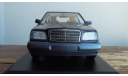 1:43 Mercedes-Benz W 124  E-Class Saloon 1993г.nautical blue met Minichamps, масштабная модель, scale43