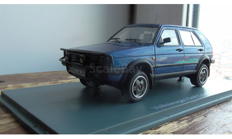 VW GOLF  2 country blue  NEO масштаб 1:43, масштабная модель, Volkswagen, Neo Scale Models, scale43