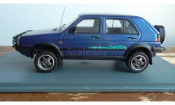 VW GOLF  2 country blue  NEO масштаб 1:43