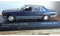 Mercedes-Benz W 126  Maxichamps  blue