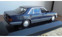 Mercedes-Benz W 126  Maxichamps  blue, масштабная модель, Minichamps, scale43