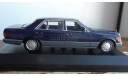 Mercedes-Benz W 126  Maxichamps  blue, масштабная модель, Minichamps, scale43