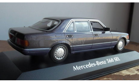 Mercedes-Benz W 126  Maxichamps, масштабная модель, Minichamps, scale43