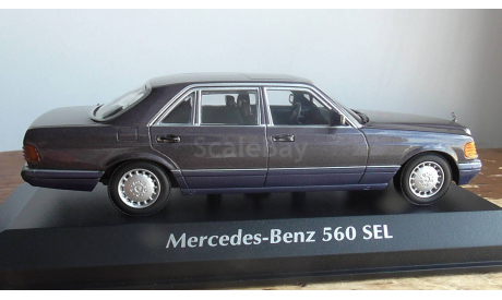 Mercedes-Benz W 126  Maxichamps, масштабная модель, Minichamps, scale43