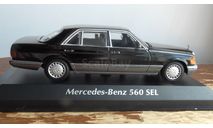 Mercedes-Benz W 126  Maxichamps, масштабная модель, Minichamps, 1:43, 1/43
