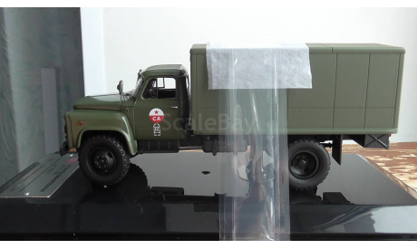 ГАЗ 53 военный фургон DIP Models, масштабная модель, scale43