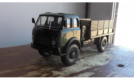 маз 504 полноприводный наш автопром, масштабная модель, scale43