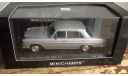 Mercedes-benz   300 SEL  1968  Silver Minichamps 1:43, масштабная модель, scale43