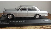 Mercedes-benz   300 SEL  1968  Silver Minichamps 1:43, масштабная модель, scale43