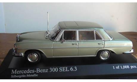 Mercedes-benz    300 SEL  Minichamps 1:43, масштабная модель, scale43