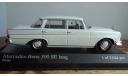 Mercedes-benz    300 SE Lang 1965  Minichamps 1:43, масштабная модель, scale43