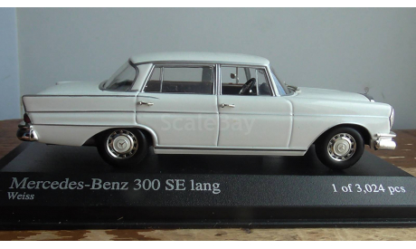 Mercedes-benz    300 SE Lang 1965  Minichamps 1:43, масштабная модель, scale43