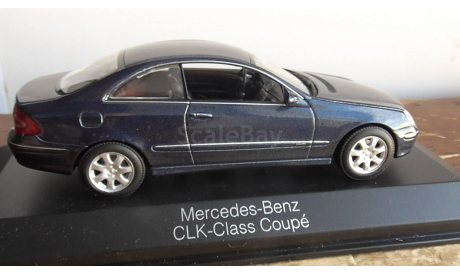 Mercedes-benz CLK-Klasse  Coupe  Minichamps 1:43, масштабная модель, scale43