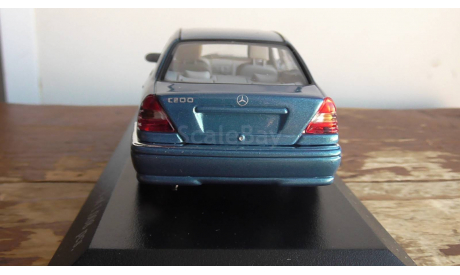 Mercedes-benz   C-  Class  Minichamps 1:43  blue, масштабная модель, 1/43