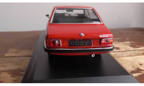 BMW 520 E 12  Maxichamps  red, масштабная модель, Minichamps, scale43