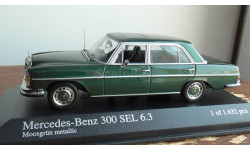 Mercedes-benz    300 SEL  Minichamps 1:43  green