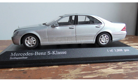 Mercedes-benz    W 220  Minichamps 1:43, масштабная модель, scale43