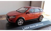 LADA VESTA Cross оранжевый металлик Lada Image  1:43, масштабная модель, ВАЗ, scale43