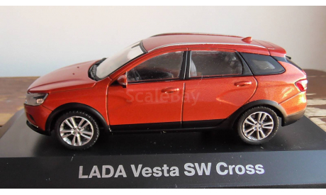 LADA VESTA Cross оранжевый металлик Lada Image  1:43, масштабная модель, ВАЗ, 1/43