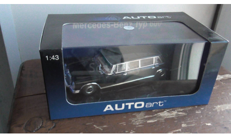 1:43 Mercedes-Benz W 100 AUTO-Art  удлиненный, масштабная модель, Autoart, scale43